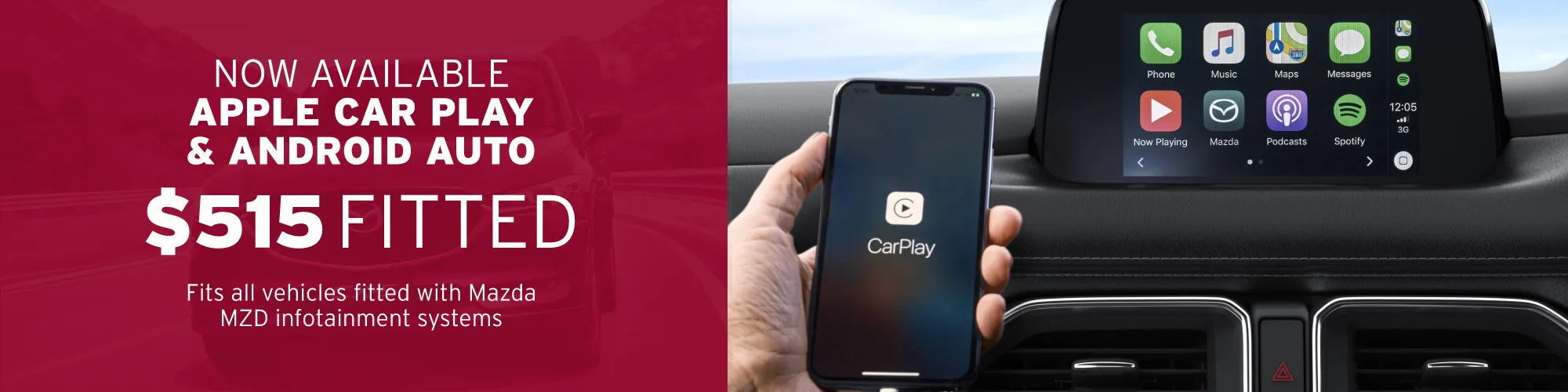 Banner Apple Carplay
